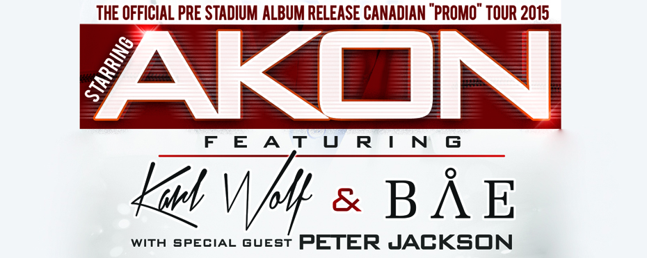 Akon Pre-Stadium Album Tour